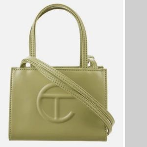 Telfar drab small shopping bag